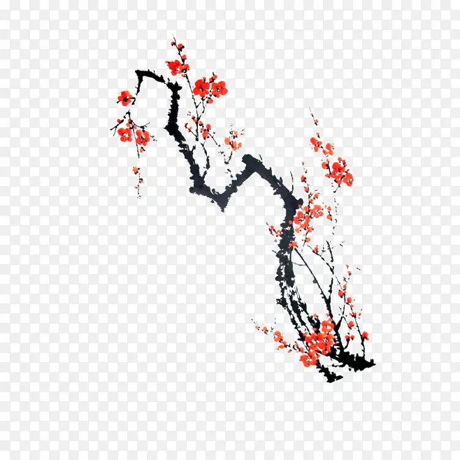 中国风梅花图案
