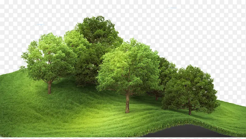 绿山绿树