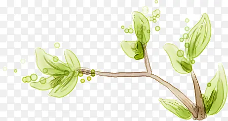 绿色梦幻艺术大树植物