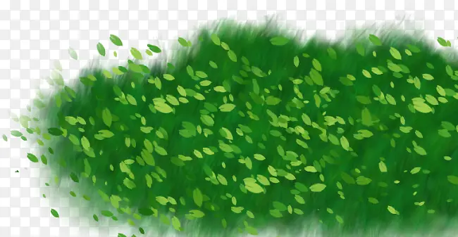 绿色春天草地草坪装饰