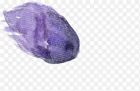 手绘唯美紫色花朵