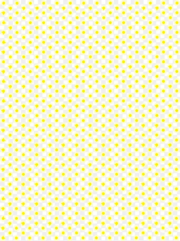 矢量简单黄色斑点