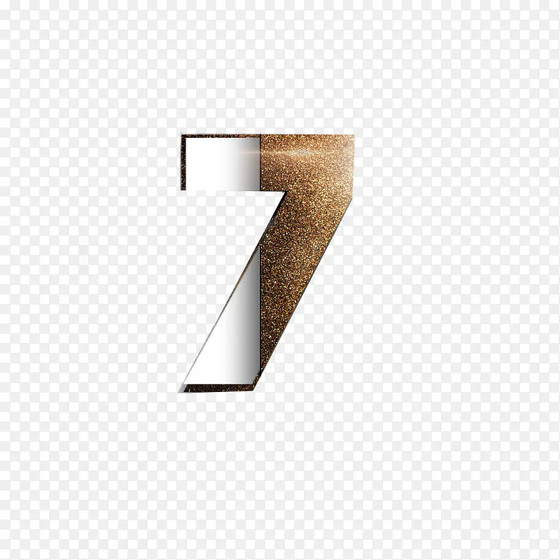 金色光点数字7PNG图片素材下载_图片编号yonpnmmm-免抠素材网