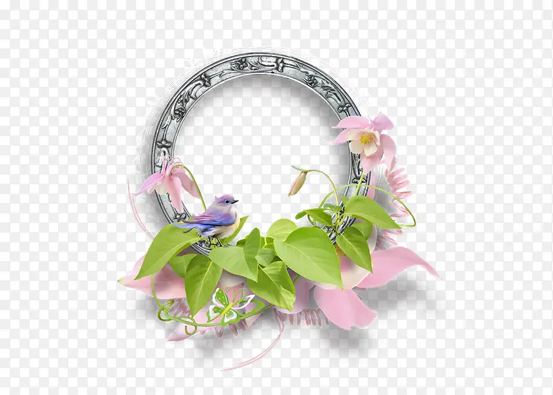 ps花卉素材花卉边框素材
