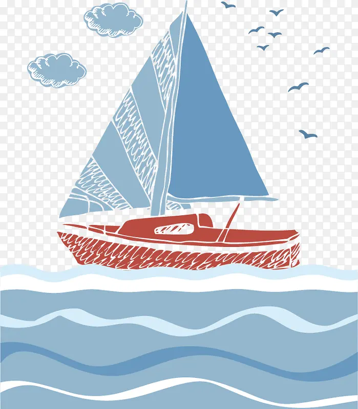 夏日海滩设计元素