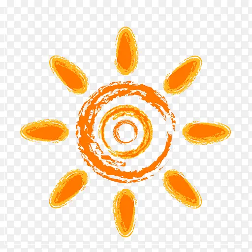 太阳黄色太阳卡通太阳