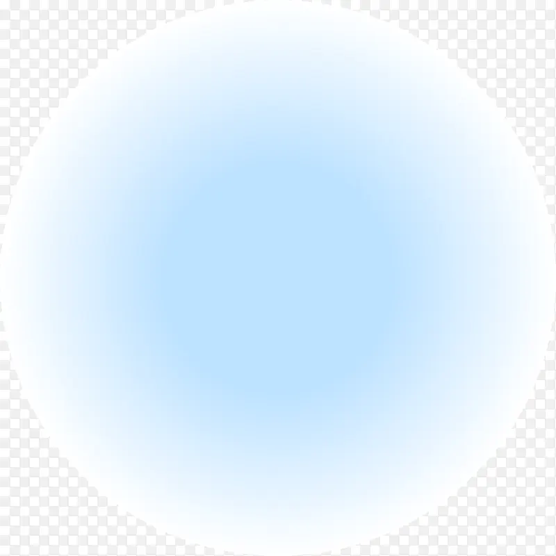 蓝色梦幻光圈