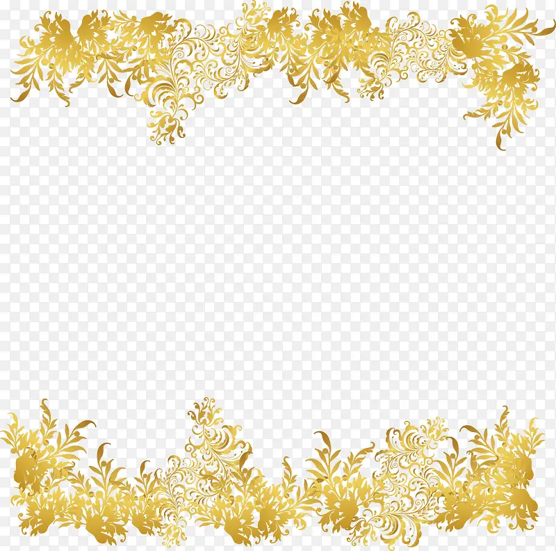 金色花藤框架