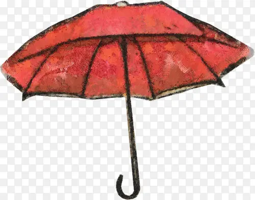红雨伞