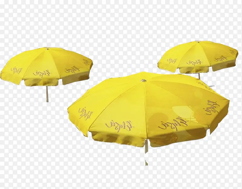 黄色太阳伞