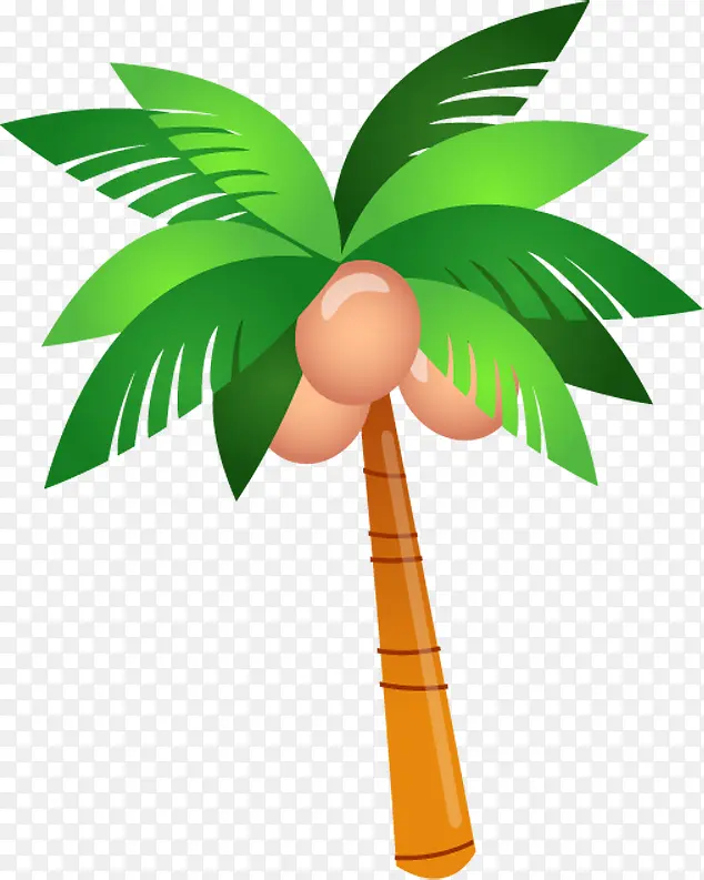 椰子树效果活动元素