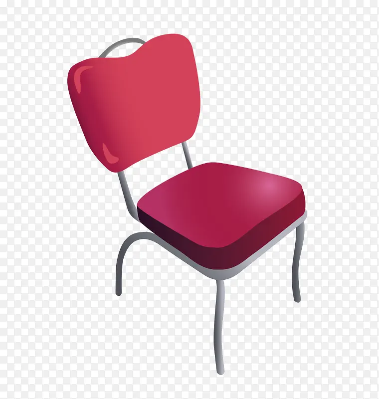 红色家居椅子