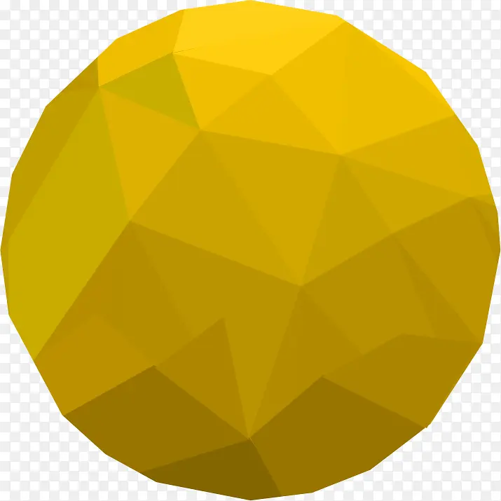金色简约褶皱圆圈效果元素