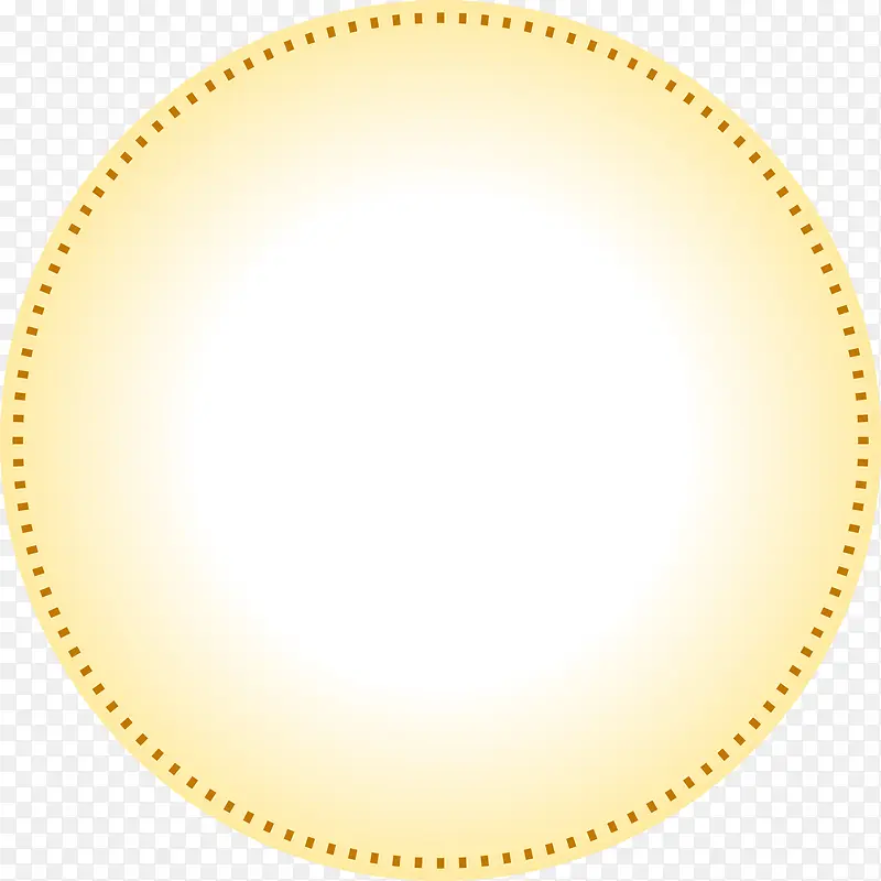 金色圆形矢量图