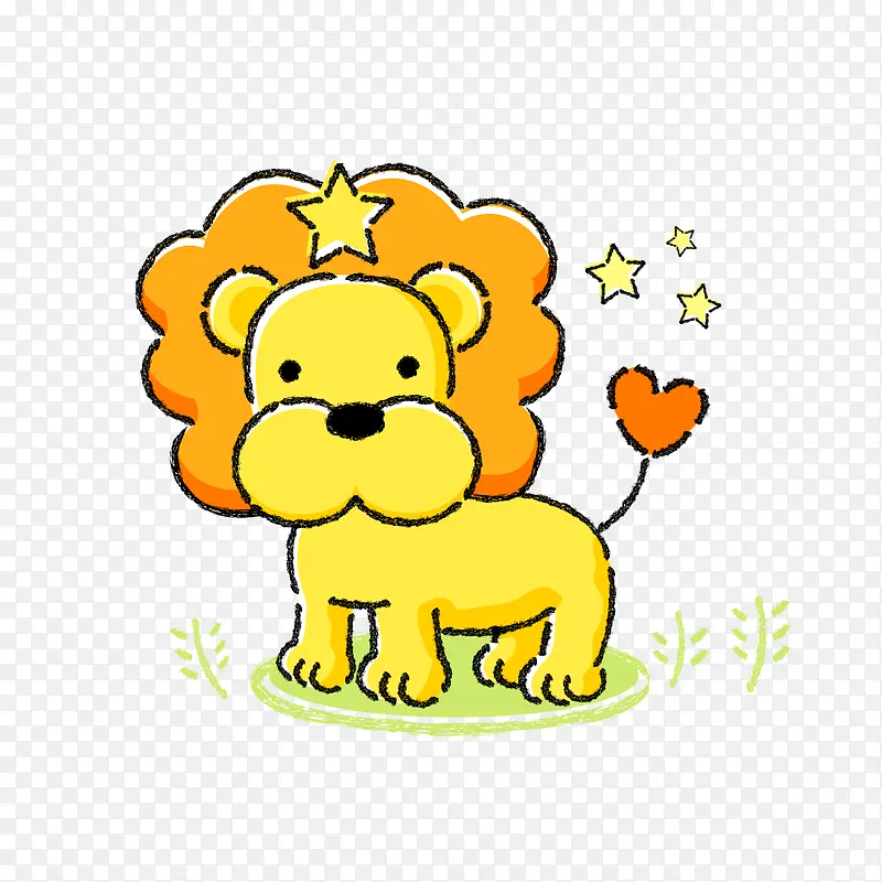 卡通小狮子