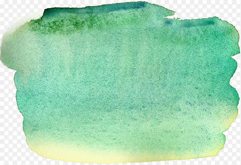 蓝色水彩效果
