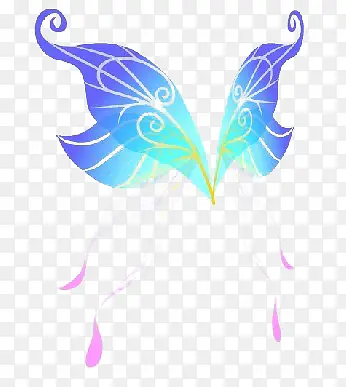 简化的蝴蝶翅膀