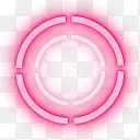 粉色圆环装饰