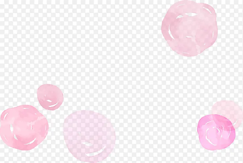 粉色泡泡