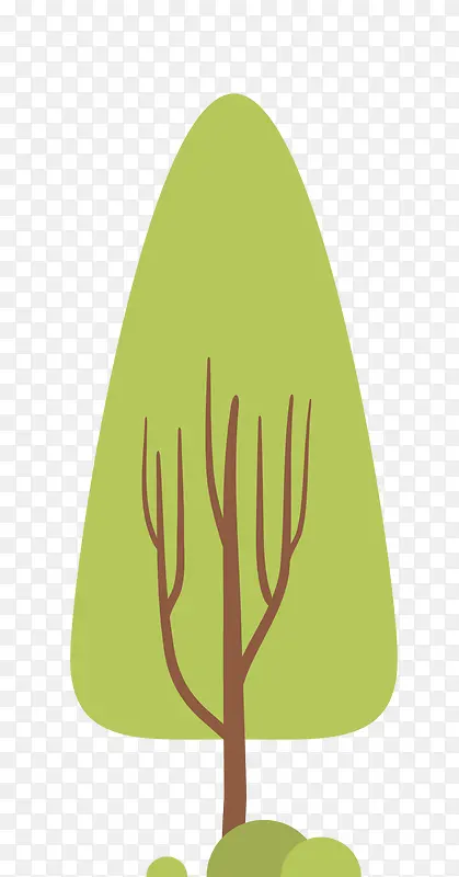 扁平化环保树