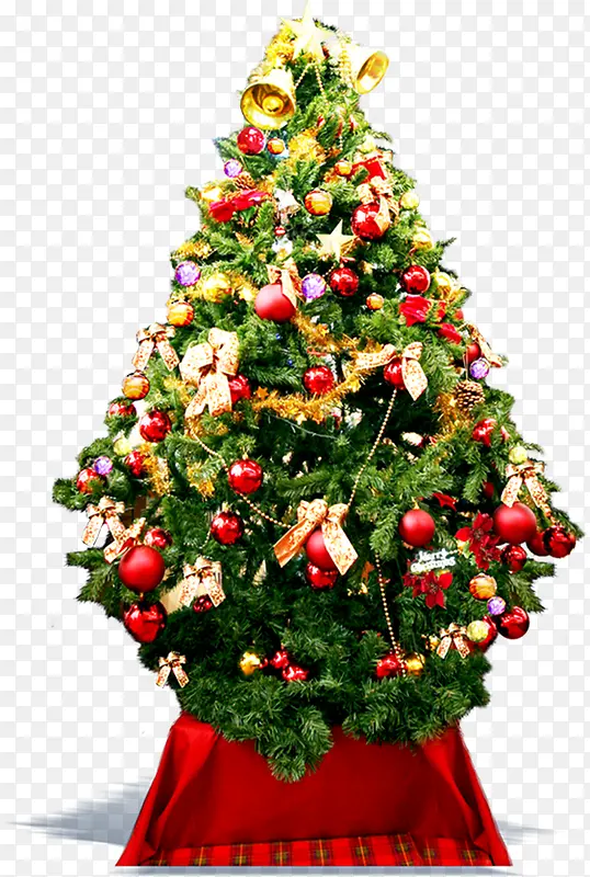 节日圣诞欢乐树木