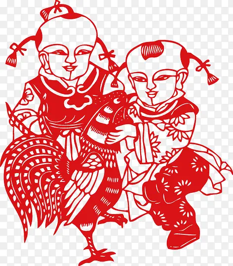 儿童剪纸