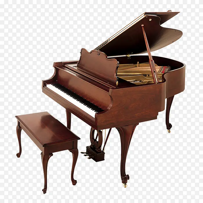 复古钢琴