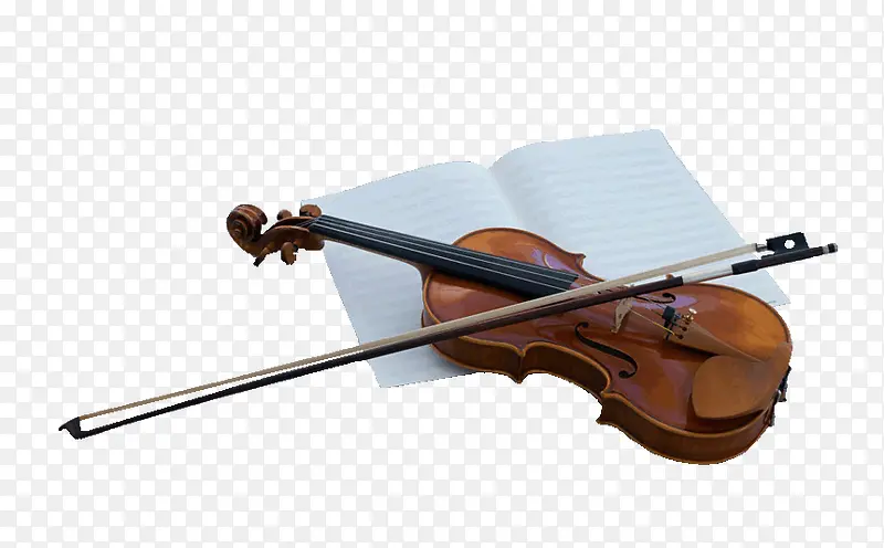 小提琴与书