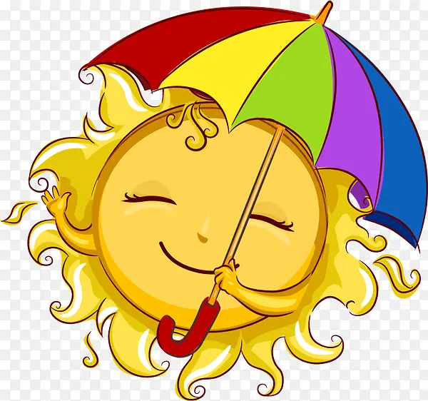 太阳和雨伞