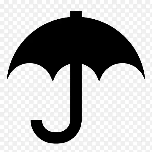 雨伞标记图标