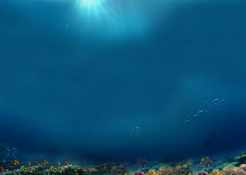 海底世界蓝色海洋