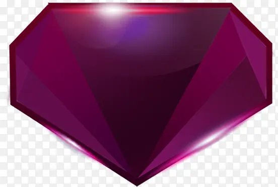 卡通紫色钻石图片
