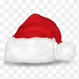 圣诞老人的帽子图标红色帽子