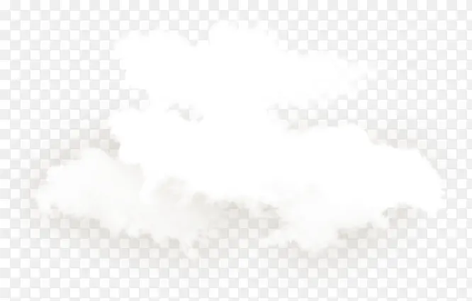 白色云彩云朵上下叠状
