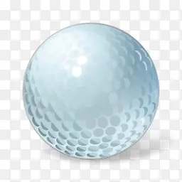 蓝色水晶球圆球