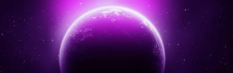 紫色地球背景