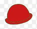 可爱红色小帽