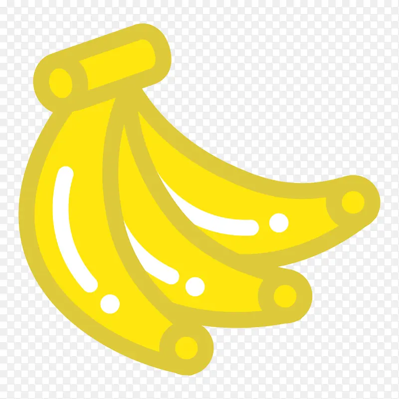 卡通水果维生素营养香蕉