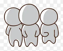 三人PNG图片素材下载_图片编号ybbokprn-免抠素材网