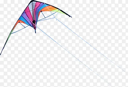 创意手绘合成空中的风筝
