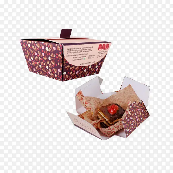 甜品蛋糕小包装盒