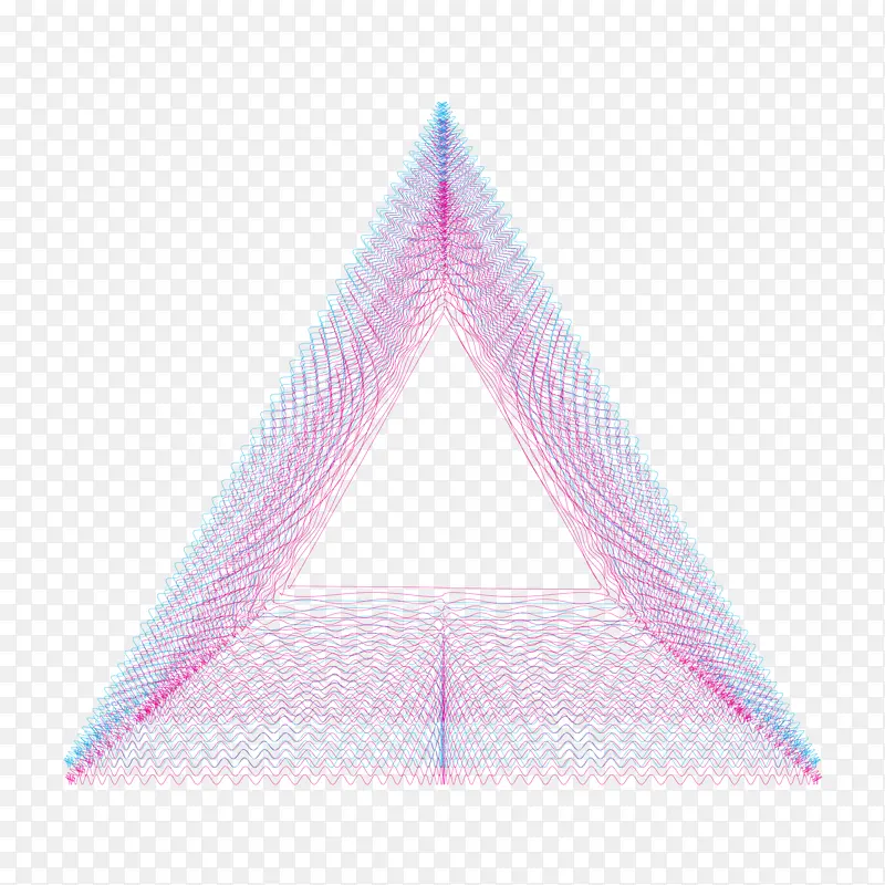 纹理立体三角形