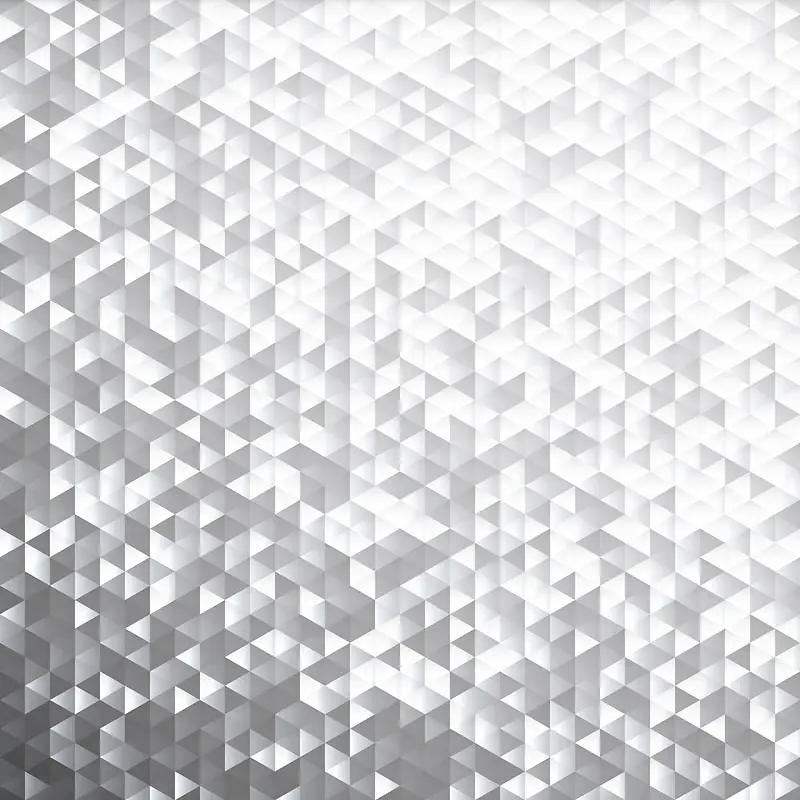灰色创意立体三角形壁纸
