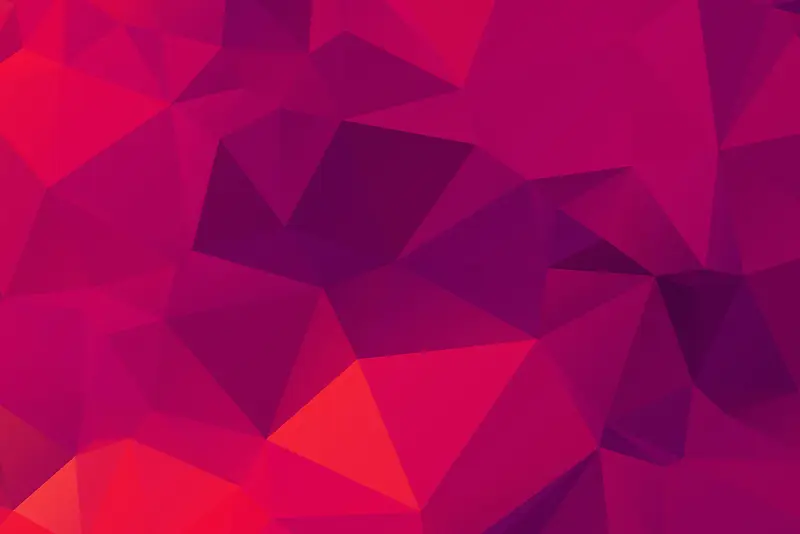 红紫色三角形立体壁纸