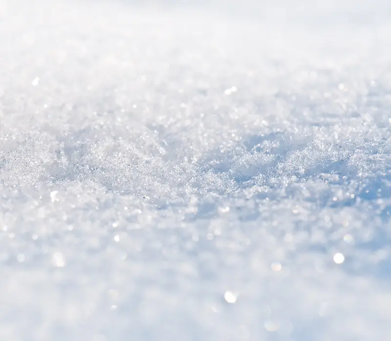 梦幻光斑与雪地背景