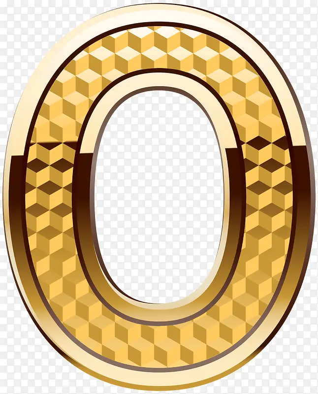 手绘数字0
