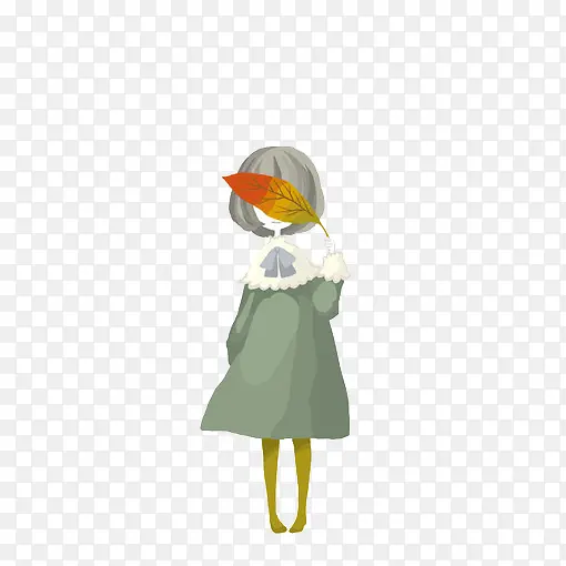 唯美手绘人物插画