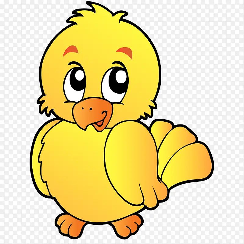 黄色的小黄鸭