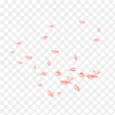 粉红花朵漂萝装饰