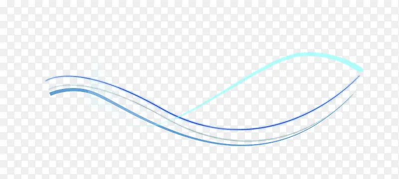 蓝色动感曲线